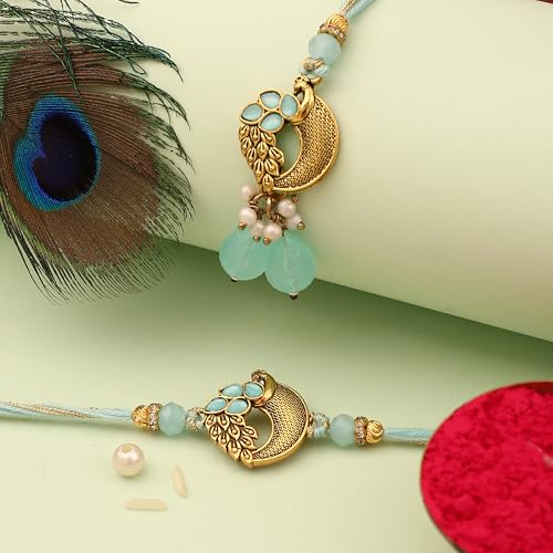 Image of The Purple Tree Designer Bhaiya Bhabhi Rakhis