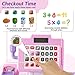 LINFUN KIDS Máquina Registradora Juguete Infantil con Escáner con Luz y Sonido Shop Juego de rol Regalos para Niños y Niñas Rosa Imagen de LINFUN KIDS Máquina Registradora Juguete Infantil con Escáner con Luz y Sonido Shop Juego de rol Regalos para Niños y Niñas Rosa