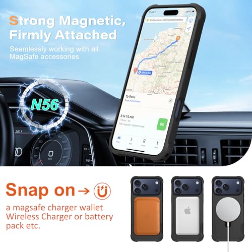 Coque iPhone 17 Pro MagSafe pour éviter les chutes et rayures