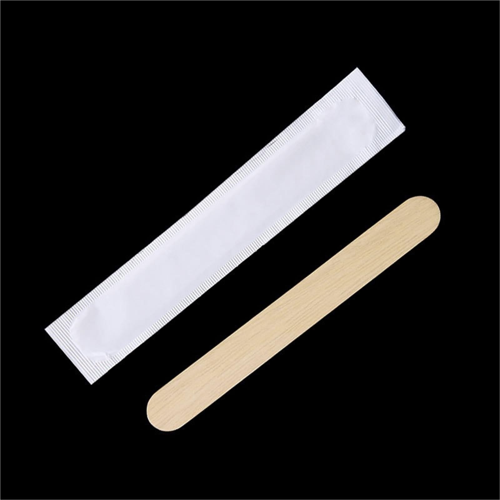 Varillas de cera de madera, 200 unidades, palitos de depilación desechables, depresor de lengua, esterilización de madera, reparación de tatuajes, crema, barra de belleza, herramienta corporal para