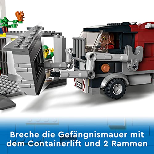LEGO 60316 City Polizeistation mit Polizeiauto, Müllauto und Hubschrauber, Gebäude zum Bauen mit 3 Figuren, Polizei-Spielzeug für Jungen und Mädchen ab 6 Jahren, Geschenk für Kinder – Bild 6