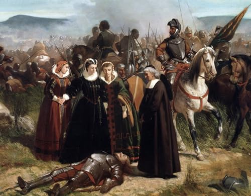 Lienzo de Maria Regina di Scozia para regalo cultural y decoración de despachos clásicos