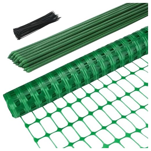 Ohuhu Plastic Garden Fence Roll