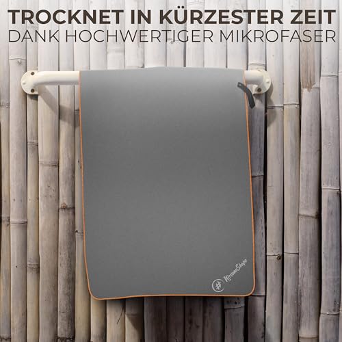 NirvanaShape Mikrofaser Handtuch - Reisehandtuch, Badetuch für Urlauber - kompakte, schnelltrocknende Microfaser Handtücher als Strandtuch… – Ansicht 3