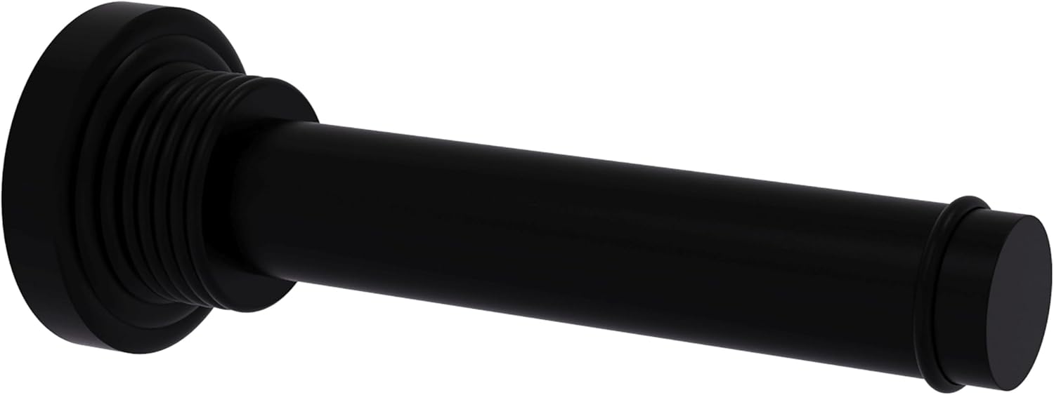 Allied Brass WP-24-1 Waverly Place Collection Horizontal Reserve Roll Toilet Paper Holder, Matte Black