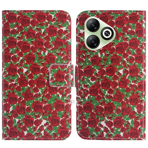 TienJueShi ���[�Y �ω��� �|�[�` �ی삷�� ������� Cover Case �V���R�[�� TPU Silicone �X�^���h ���U�[ ���� �J�[�h���[ �J�o�[ ���z �P�[�X �蒠�^ ���e Infinix Smart 10 HD X6525D 6