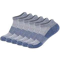 6 Pairs- Grey& Blue