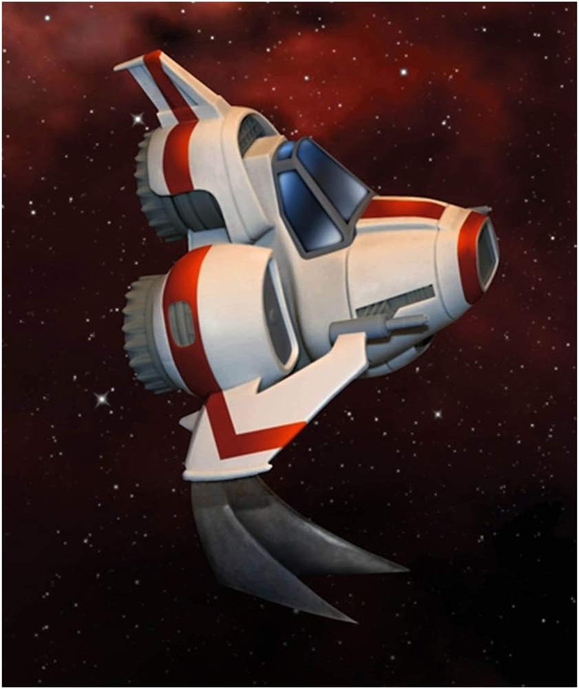 Moebius Battlestar Galactica: Viper MK II Super-Deform Model Kit