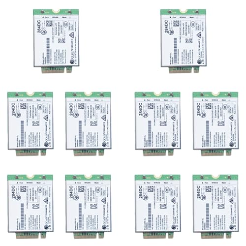 Module Carte DW5820E L850-GL 4G pour PC Portable Dell Latitude 3500 et 5400 Lot de 10 Pièces 0284DC