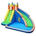 SGSG Maison de Rebond pour Enfants Grande Piscine Gonflable extérieure Château Gonflable, Centre d'activités de Jeux pour Enfants ou Adultes avec Toboggan Aquatique, Nylon et Tissu Oxford, pour 5