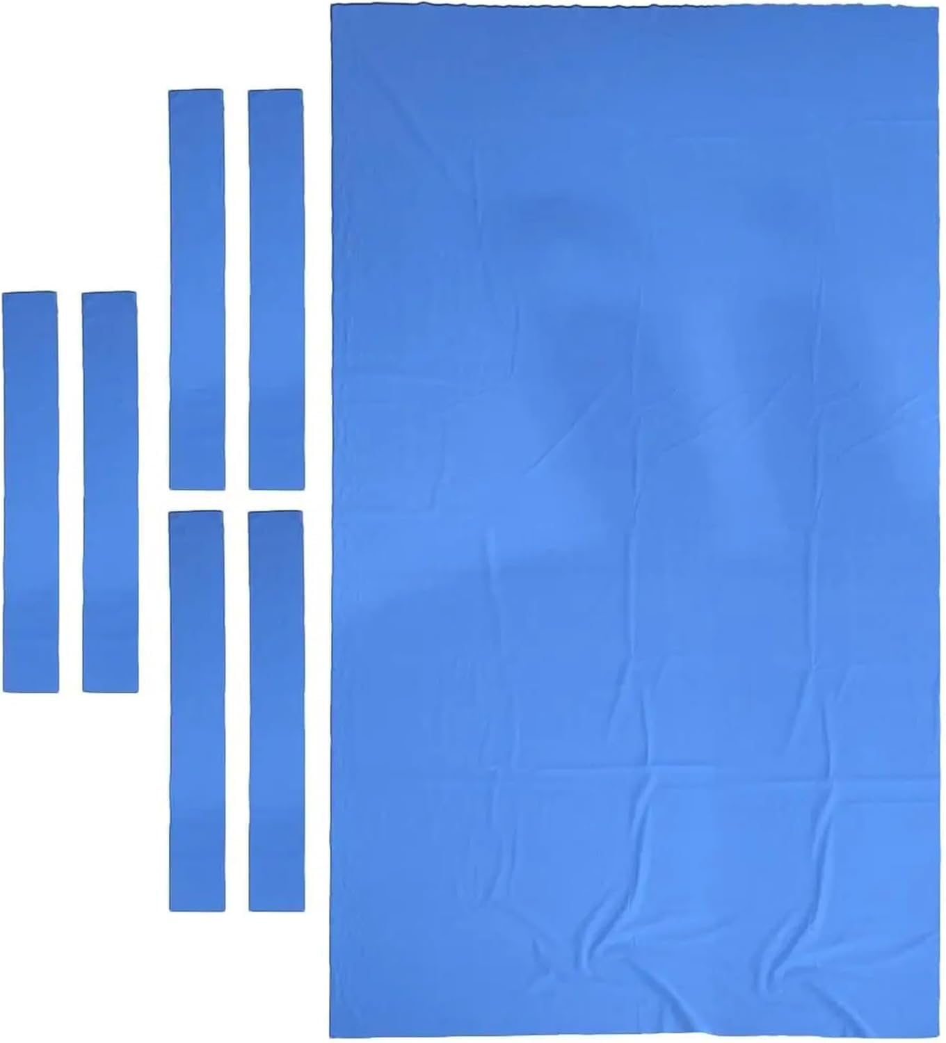k3Mq9Rw Billiards velvet Snooker Table Cloth, Snooker Felt With High-performance Webbing(Blue)