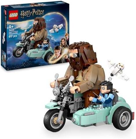 LEGO Harry Potter La Balade en Moto de Hagrid et Harry - Jouet de...