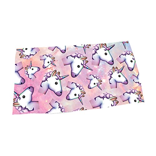 Giddah Cute Mode Kawaii - Toalla de microfibra para baño o playa, secado rápido, 70 x 140 cm,...