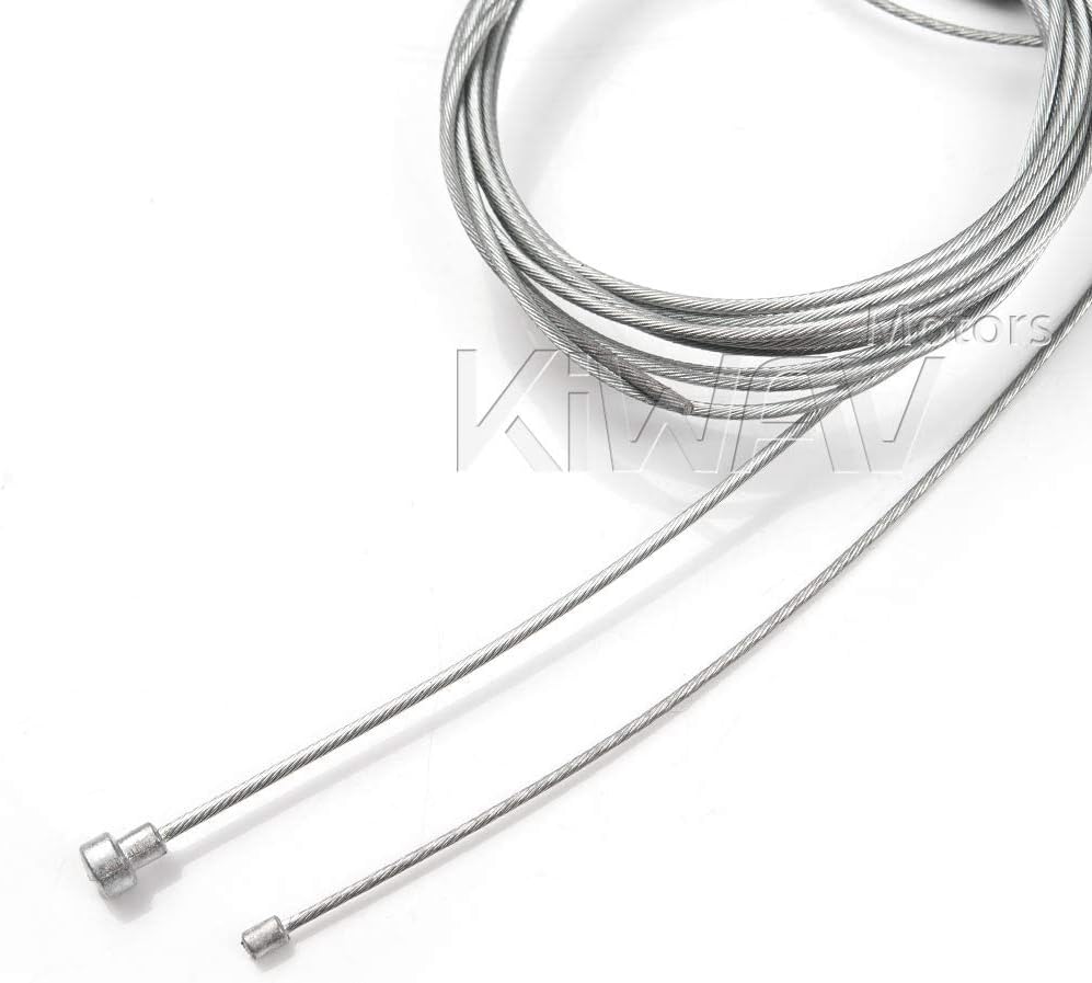 KiWAV Universal Motorcycle Emergency Throttle Clutch Brake Cable Repair Kit Compatible for Honda Yamaha Kawasaki Suzuki Motorcycle ATV Motorcross Bicycle Scooter Bike - Essential for Long Rides