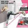 Bandas de Resistencia para Tobillos KUZARO con Puños, Bandas con Peso para Tobillos para Entrenar, Equipo de Ejercicio para Piernas y Glúteos de Mujer, Bandas de Ejercicio para Patadas, Entrenador de Glúteos y Trasero, Equipo de Fitness para Gimnasio en Casa 6