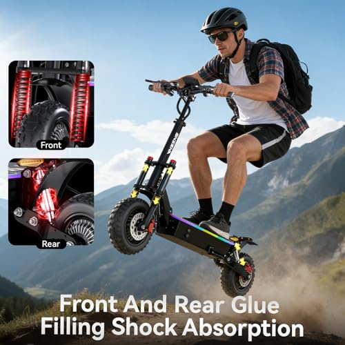 Electric Scooter for Adults, 55MPH Max Speed, 60Miles Range,