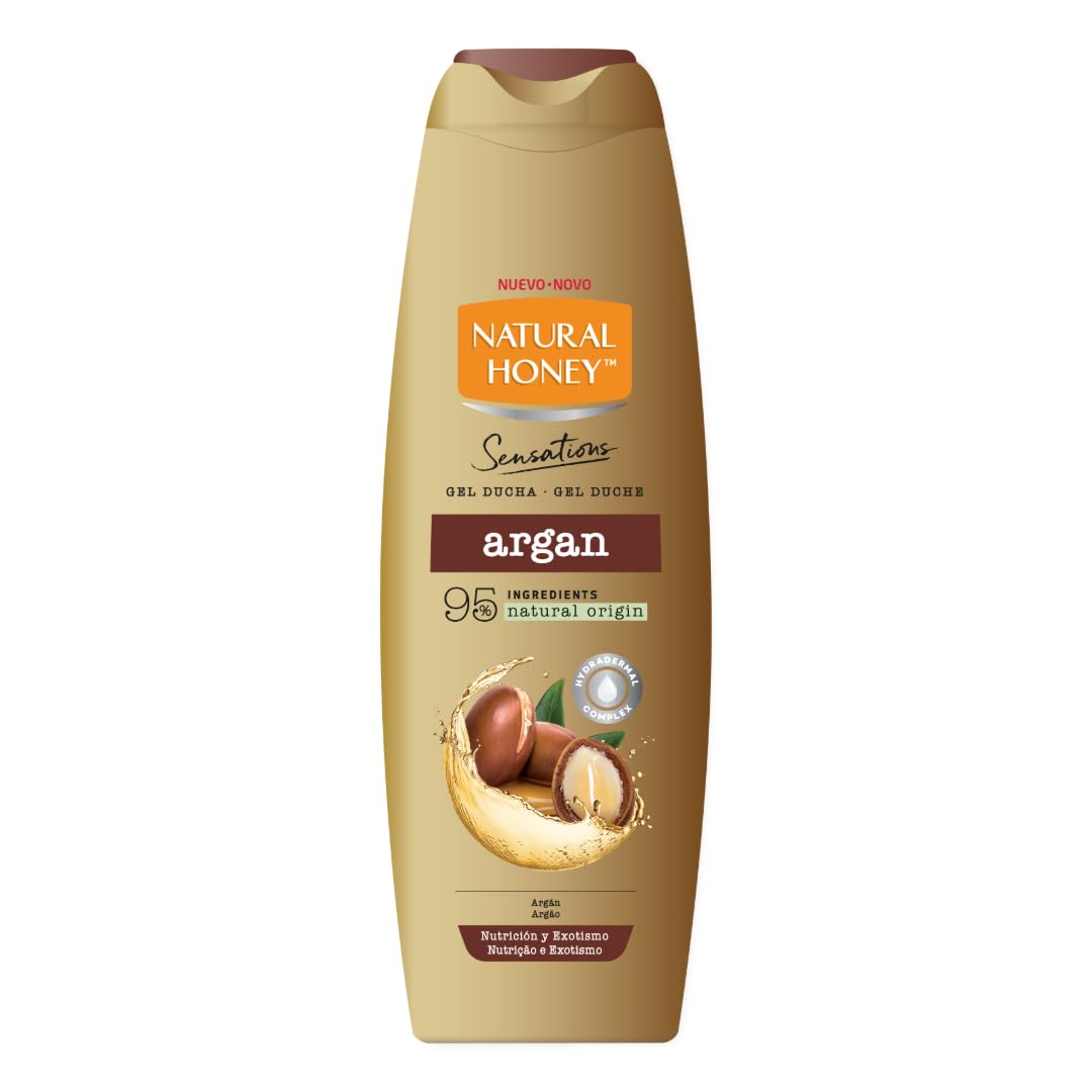 NATURAL HONEY Gel DE BAÑO Elixir DE ARGAN 650ML + 100ML