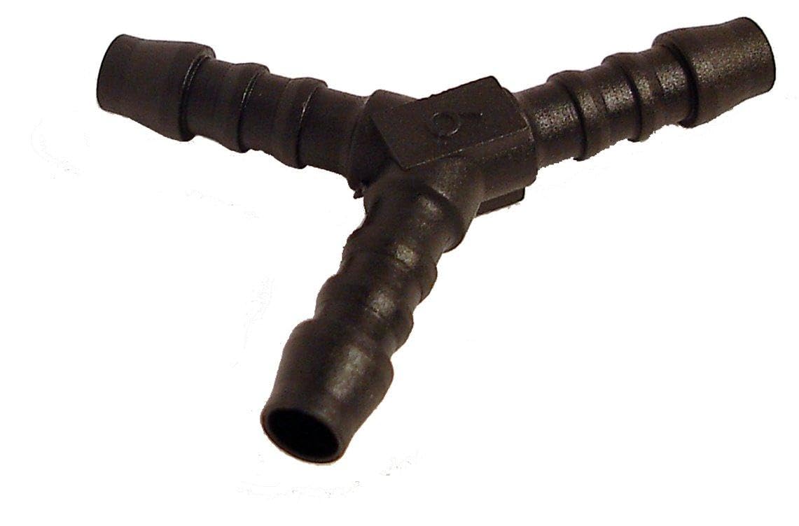 2x Hose Tube Pipe 3-way Y-Piece Splitter 6mm to 2x 4mm - FREE FIRST CLASS UK POSTAGE!