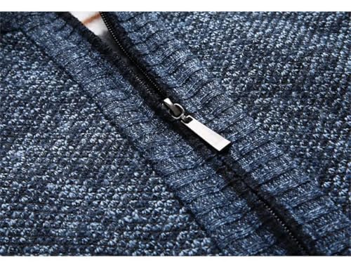 Men Cardigans Sweatercoats Thick Warm Cardigans Casual Knitted Sweater3