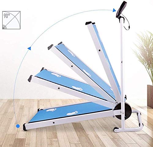 Caminadora plegable compacta con pantalla LED miniatura 6