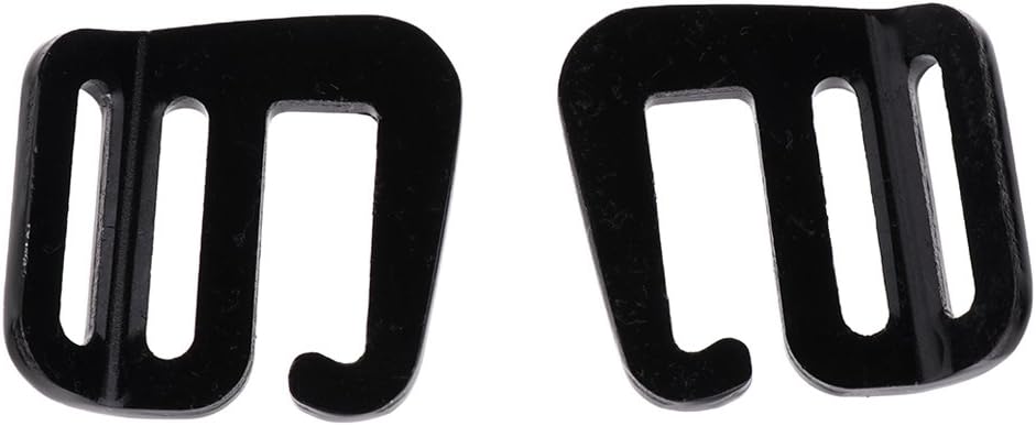 Tongina 4 Pack Webbing Strap Buckles, Aluminum Alloy G Shape Hook for 1 Inch Belts, Backpack Accessories, Men Women Outdoor Sports Tool : Sports & Outdoors
