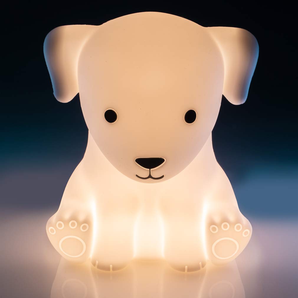 Lil' Dreamers Dog Soft Touch Wireless LED Light with Rechargeable Battery Touch lamp