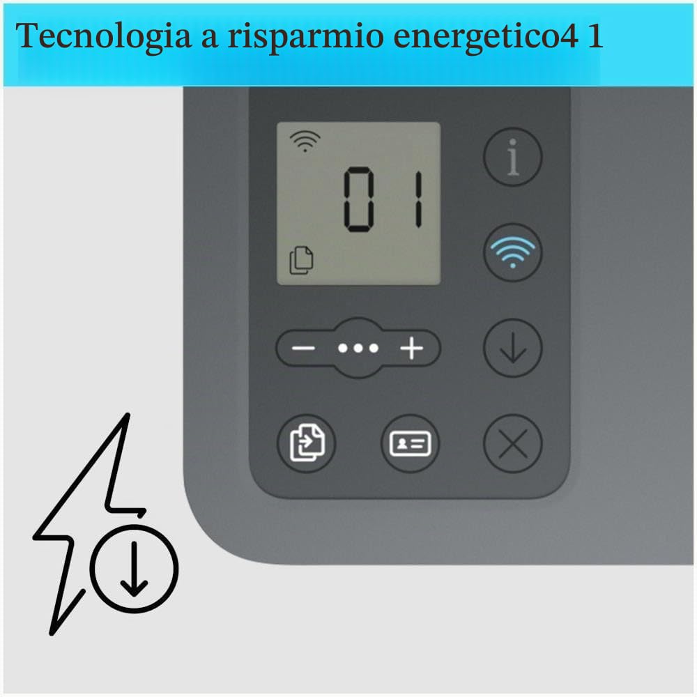 Stampante Multifunzione LaserJet M234sdw, Bianco e Nero, Stampante per Piccoli Uffici, Stampa, Copia, Scansione, Stampa Fronte /Retro, Scansione Verso E-Mail, Scansione su PDF