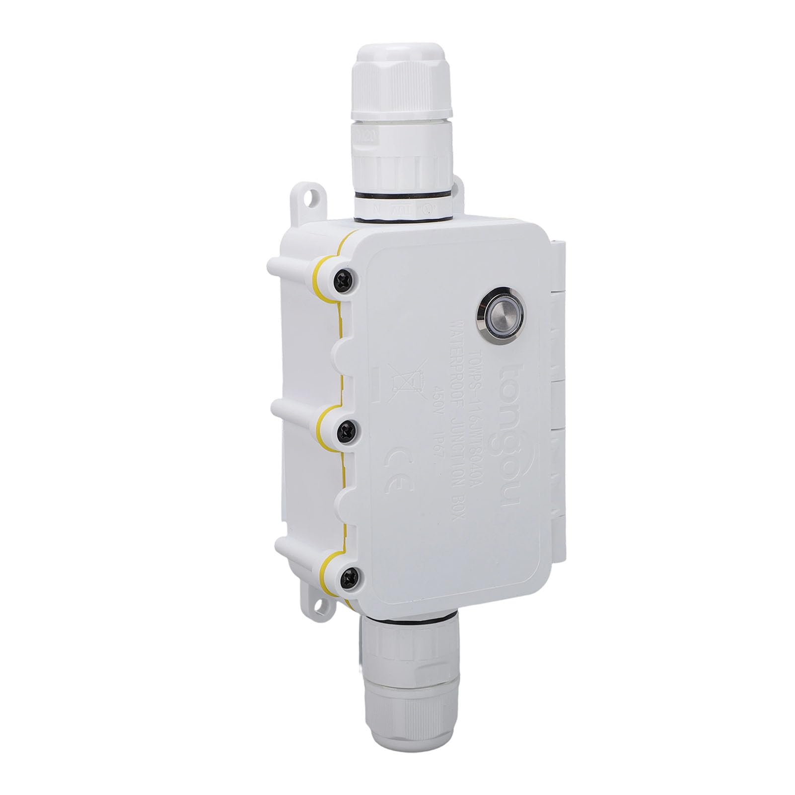 Minuterie WiFi Extérieure, Boîtier étanche IP67, Calendrier de Télécommande pour la Décoration de L'allée Lumineuse du Jardin, Compatible avec L'application Smart Life