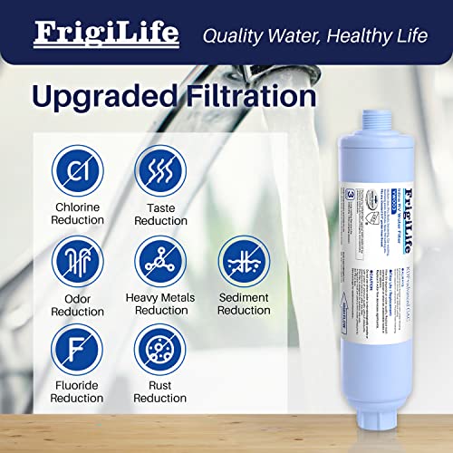 Image of RV Water Filter, NSF /ANSI 42 Certified, Reduces Chlorine, Heavy Metals & Bad Odor, with Hose Protector, Provides Clean Water for RVs, Garden Hose, Water Filling and Car Washing, 2 Pack