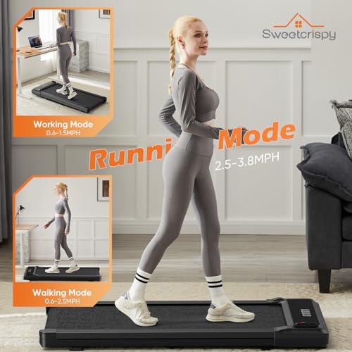 Sweetcrispy Compact Treadmill for Small Spaces Review