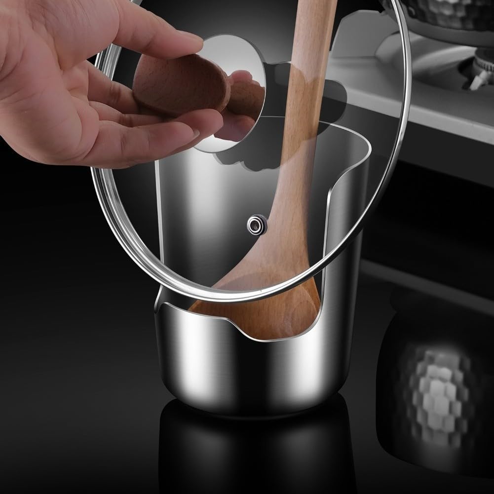 QOXEZY Porta mestolo in acciaio inossidabile 304, scaffale verticale per utensili da cucina, per coperchi di pentole, spatole, piccoli taglieri, organizer salvaspazio per appartamenti (6)