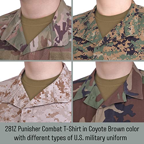 281Z Military Stretch Cotton Underwear T-Shirt - Tactical Hiking Outdoor - Punisher Combat Line2