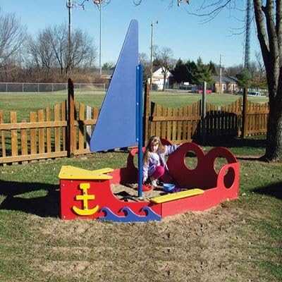 Tot Town Sailboat Sandbox