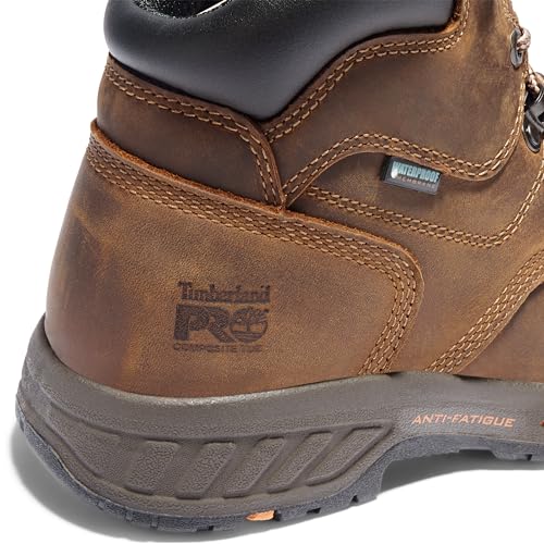 Image of Timberland PRO mens Helix Hd 6 inch Composite Safety Toe WaterproofIndustrial & Construction Shoe