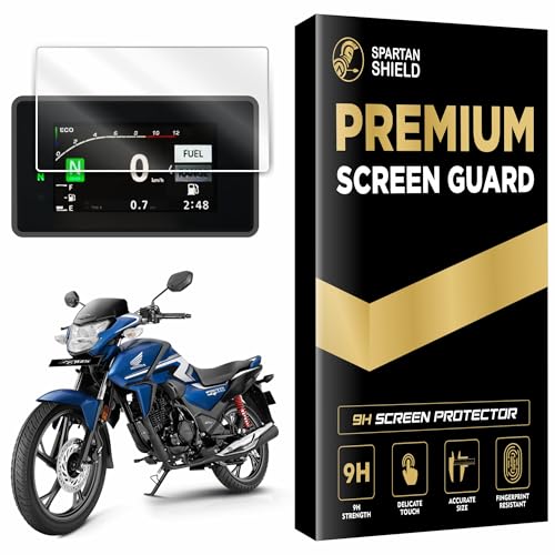Image of Digital Meter Screen Guard For NEW 2025 HONDA SP 125 Bike || TFT Instrument Cluster Protector || Anti Scratch | HD Clarity || Display Speedometer Console Accessory [Not Tempered Glass]