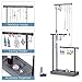 SRIWATANA Jewelry Organizer Display Extra Tall Necklace Holder 3 Tier Jewelry Tree Stand, Gift Idea (Weathered Grey & Black)