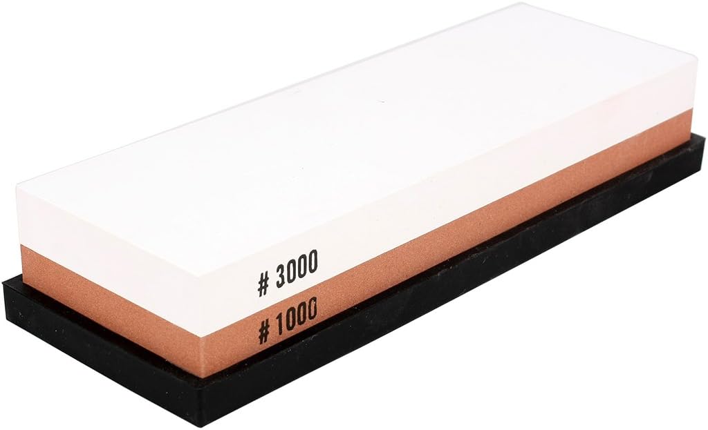 uxcell Grit Sharpening Stone Whetstone Double-Side Grind Sharpener
