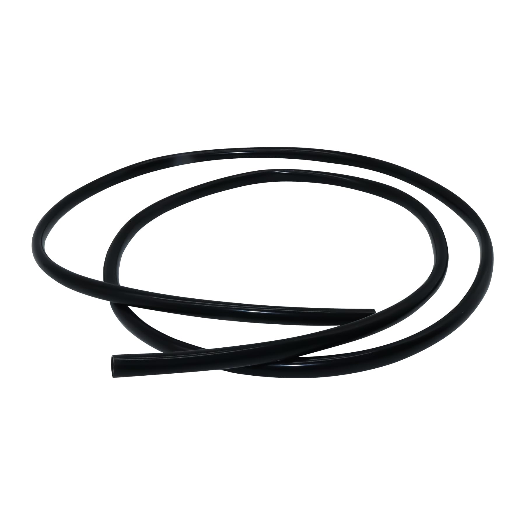 iMeistek Flexible Silicone Tubing,Inner Diameter 5mm,Outer Diameter 7mm,1.5 Metre Black Silicone Hose for Pumps and Air Hoses