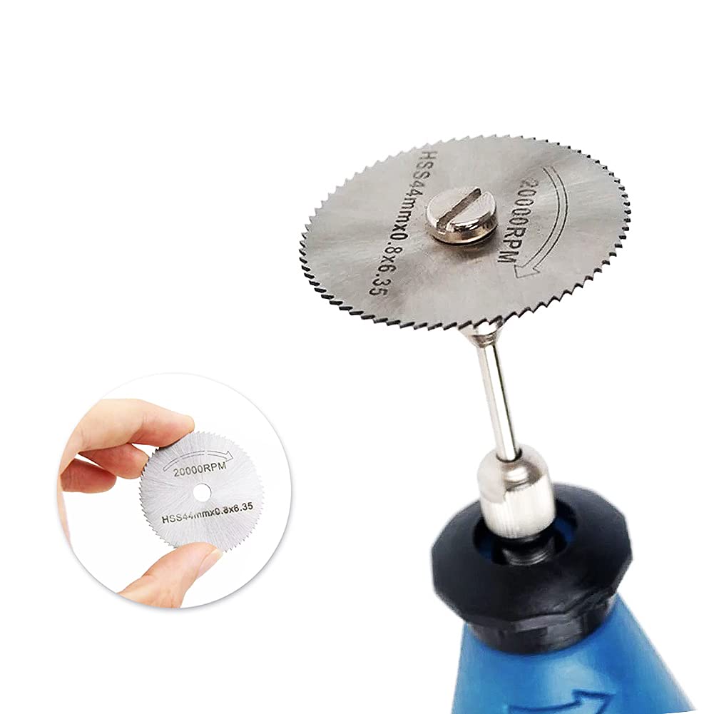 Trennscheiben-Set Für Dremel – 8-teilig, HSS-Stahl, Für Holz, Metall & Kunststoff