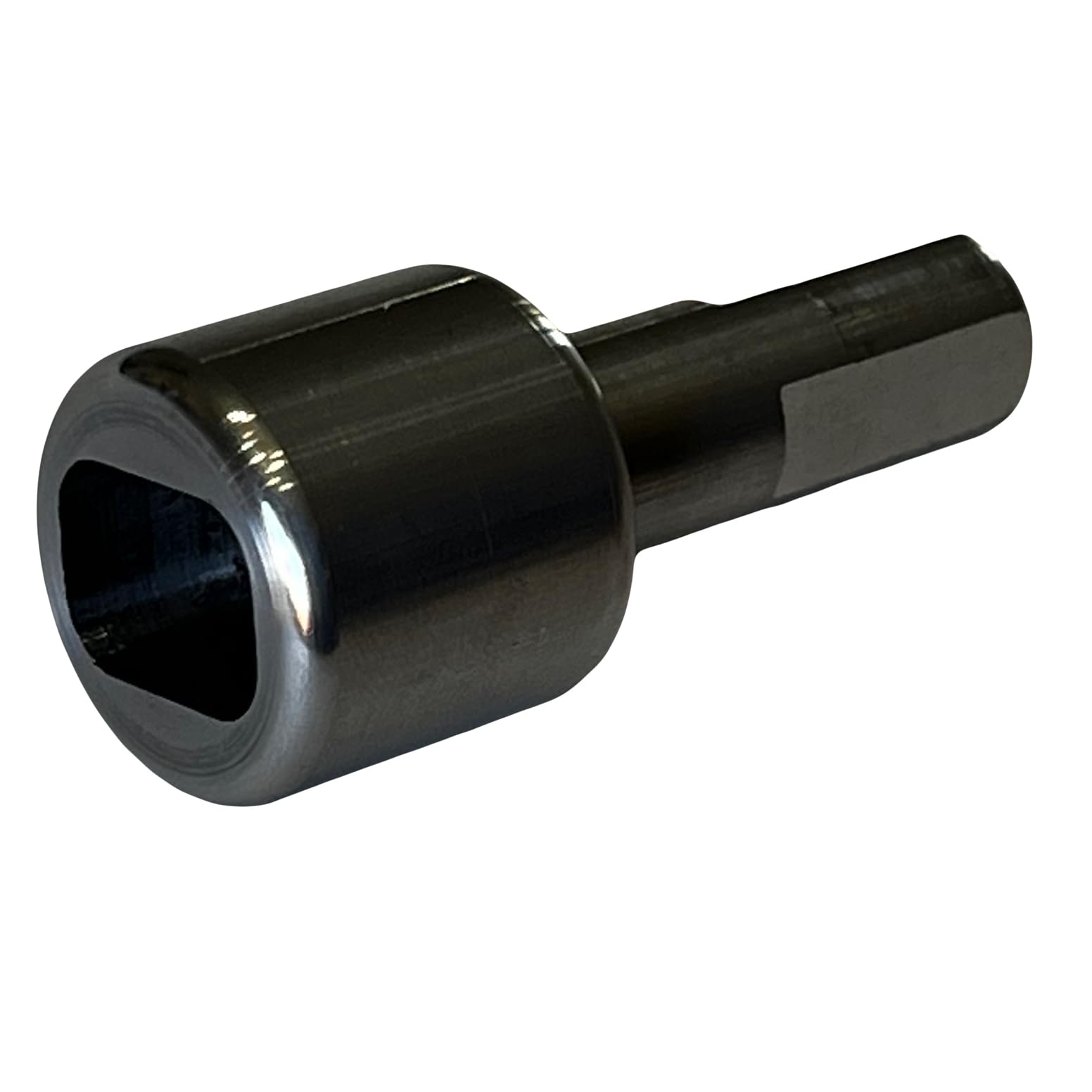 Hosanna Sales Stainless Steel Ice Castle Fish House Drill Winch Adapter for Cordless Drill for Winch Crank on Fish House