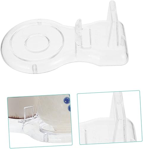 Miniatura 6 de ORFOFE Soporte para platos, taza de café, taza de café transparente, 2 piezas, soporte de exhibición de platos, tazas y platillos acrílico