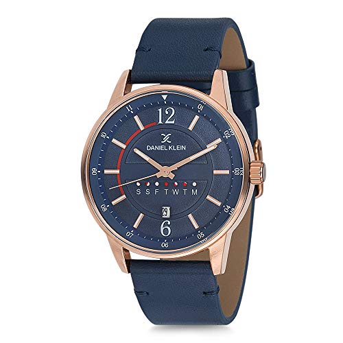 Daniel Klein Analog Blue Dial Mens Watch-DK11650-5 (B07QL2CG5C) Amazon Price History, Amazon Price Tracker
