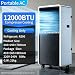 Imagen de GIOFEOIK 14000 BTU Aire Acondicionado Portátil