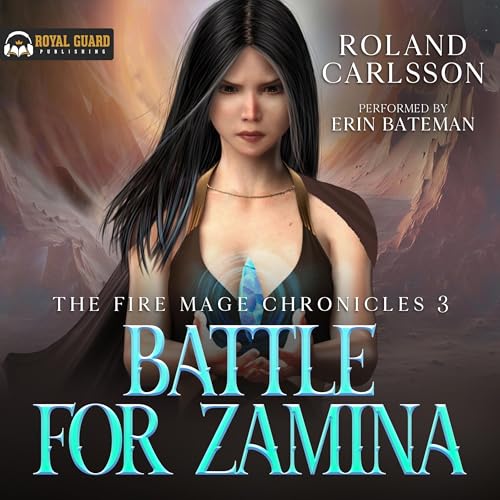 Battle for Zamina Audiolibro Por Roland Carlsson arte de portada