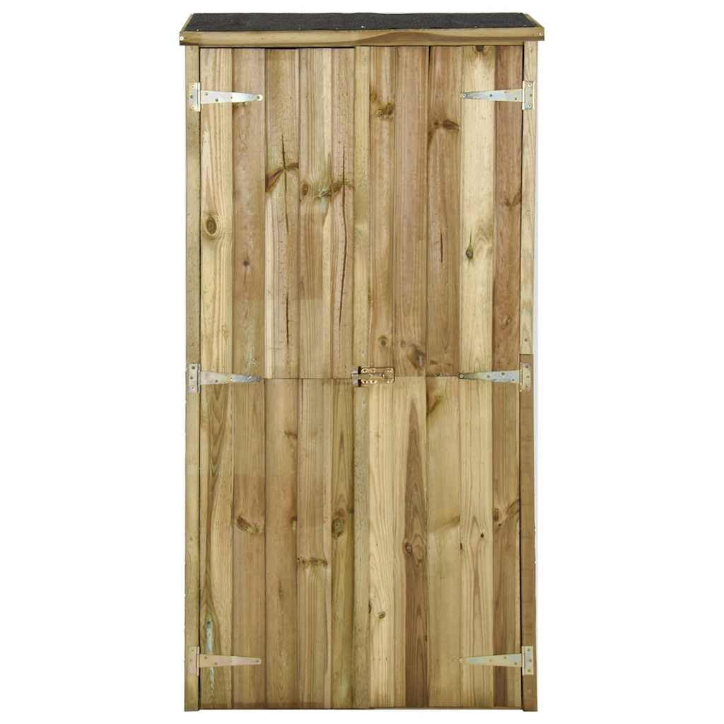 vidaXL Capanno Attrezzi da Giardino Casetta Porta Utensili Deposito da Giardino Arredamento Patio Terrazza Esterni Legno Impregnato