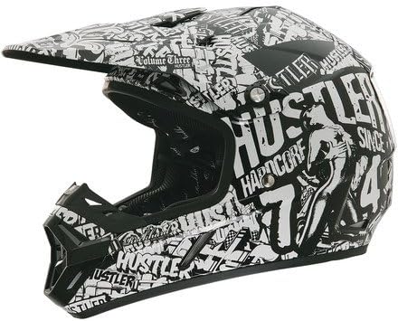 Rockhard 0801-521 Hustler Volume 3 MX Helmet, X-Small