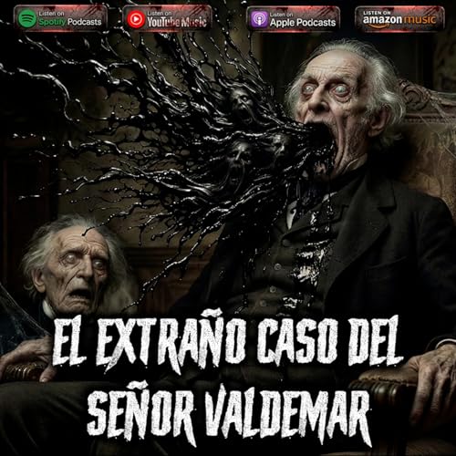 El Extra&ntilde;o Caso del Se&ntilde;or Valdemar - Audiolibro copertina