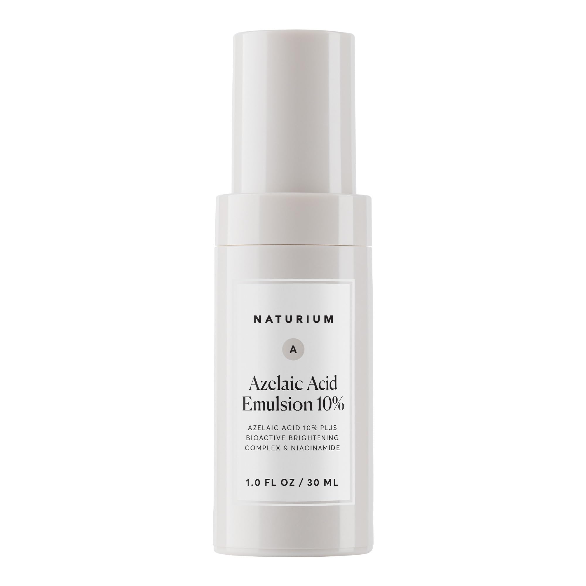 Photo 1 of Naturium Azelaic Acid Emulsion 10% Plus Bioactive Complex & Niacinamide, Anti-Aging Skin Care, 1 oz