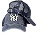 American Needle New York Yankees MLB Raglan Bones Soft Mesh Back Slouch Twill Cap Navy