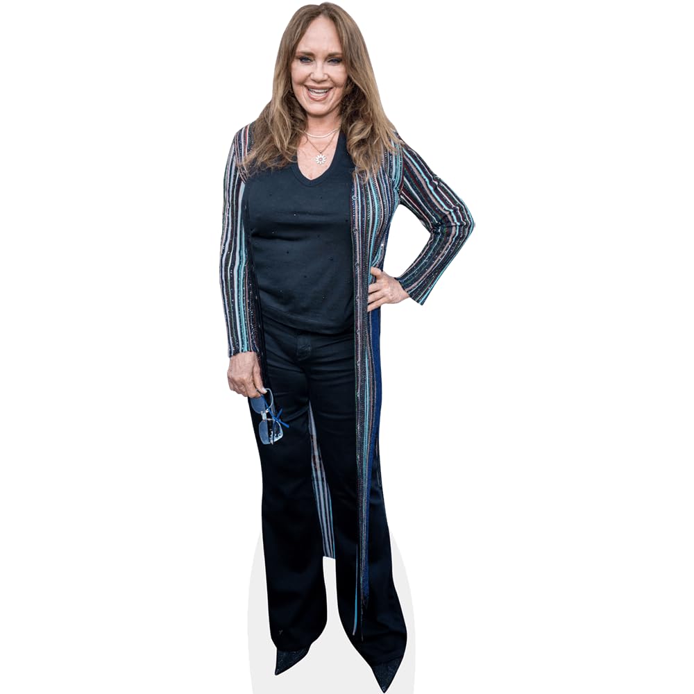 Catherine Bach (Black Shirt) Life Size Cutout